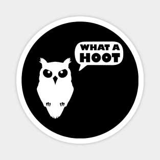 What a Hoot Sarcastic Owl Magnet